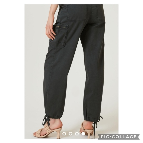 Anthropologie Pilcro The Hiker Charcoal Gray Utility Cargo Pants Size 29 - Picture 14 of 15